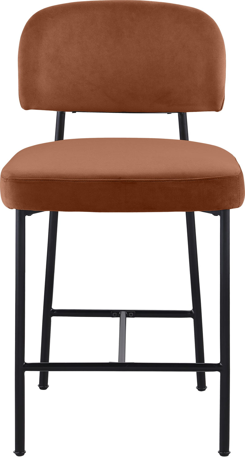 Zarelle - Performance Fabric Upholstered Counter Stool (Set of 2)