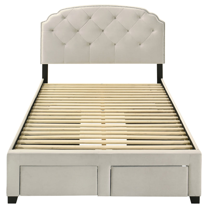 Marianna Panel Platform Storage Bed
