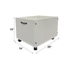 Aurea - 2 Toy Boxes - White