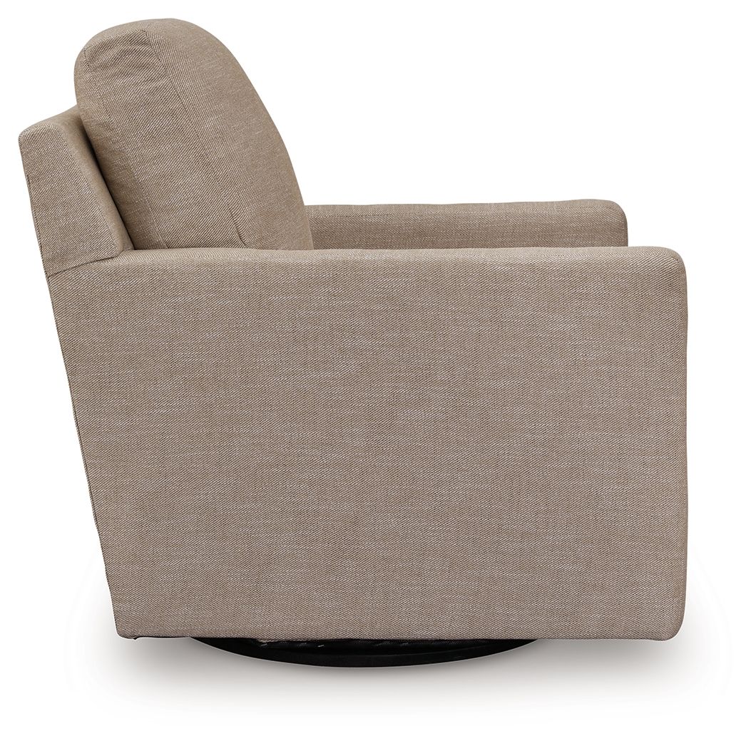 Freybourne Next-Gen Nuvella - Twill - Swivel Accent Chair