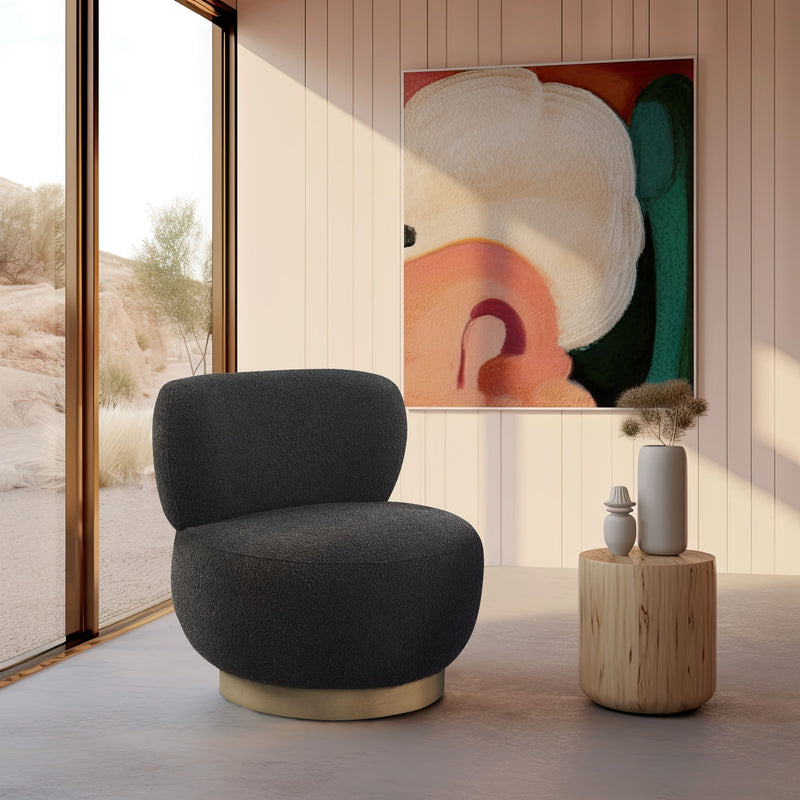 Calais - Accent Chair With Natural Base