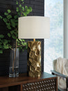 Marshawn - Metal Table Lamp - Gold Finish