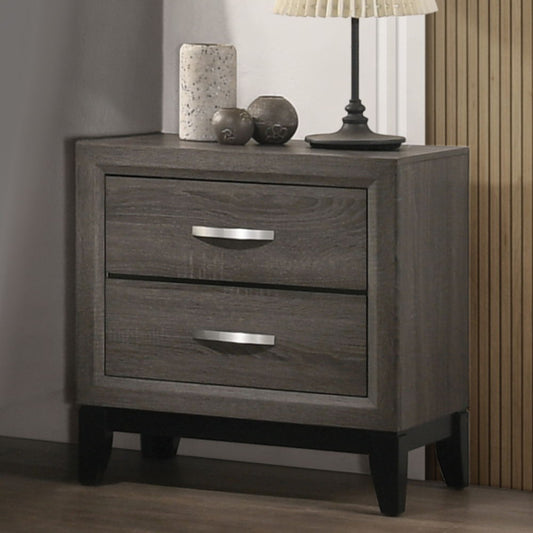 Valdemar - Nightstand - Weathered Gray