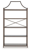 Bernonly - Bookcase - Antique Bronze Finish