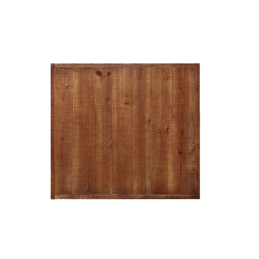 Ikram - End Table (Set of 2) - Weathered Oak & Sandy Black