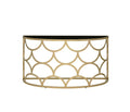 Altus - Accent Table - Gold Finish