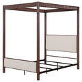 Zimmerlee Canopy Panel Bed