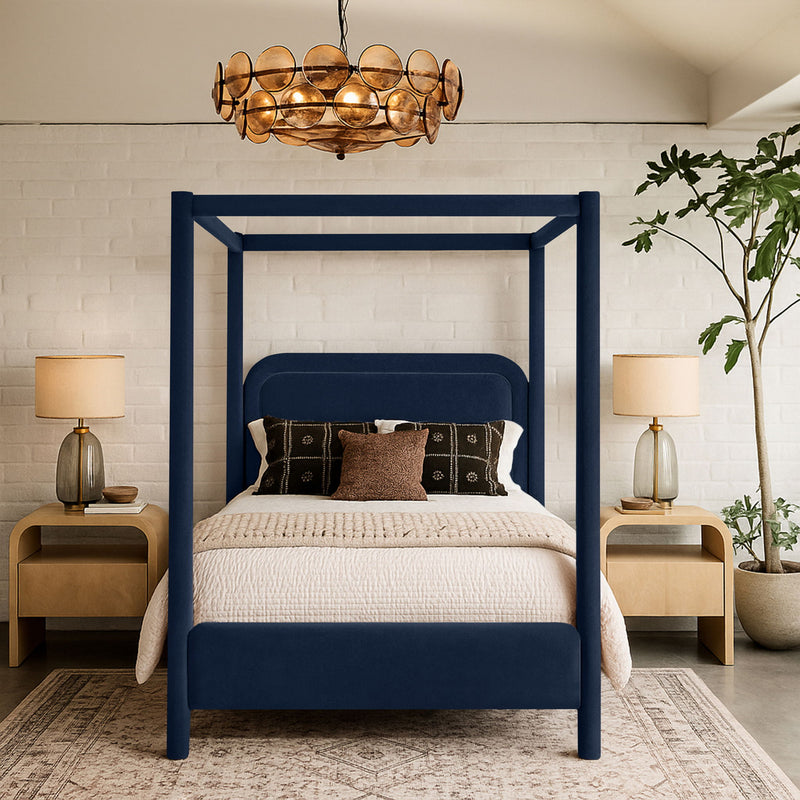 Salina - Velvet Upholstered Bed