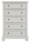 Robbinsdale - Five Drawer Chest - Antique White
