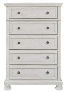 Robbinsdale - Antique White - Five Drawer Chest