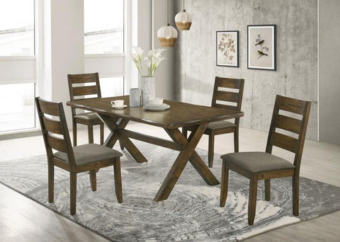 Dark Brown / 5 Pc. Table, 4 Chairs