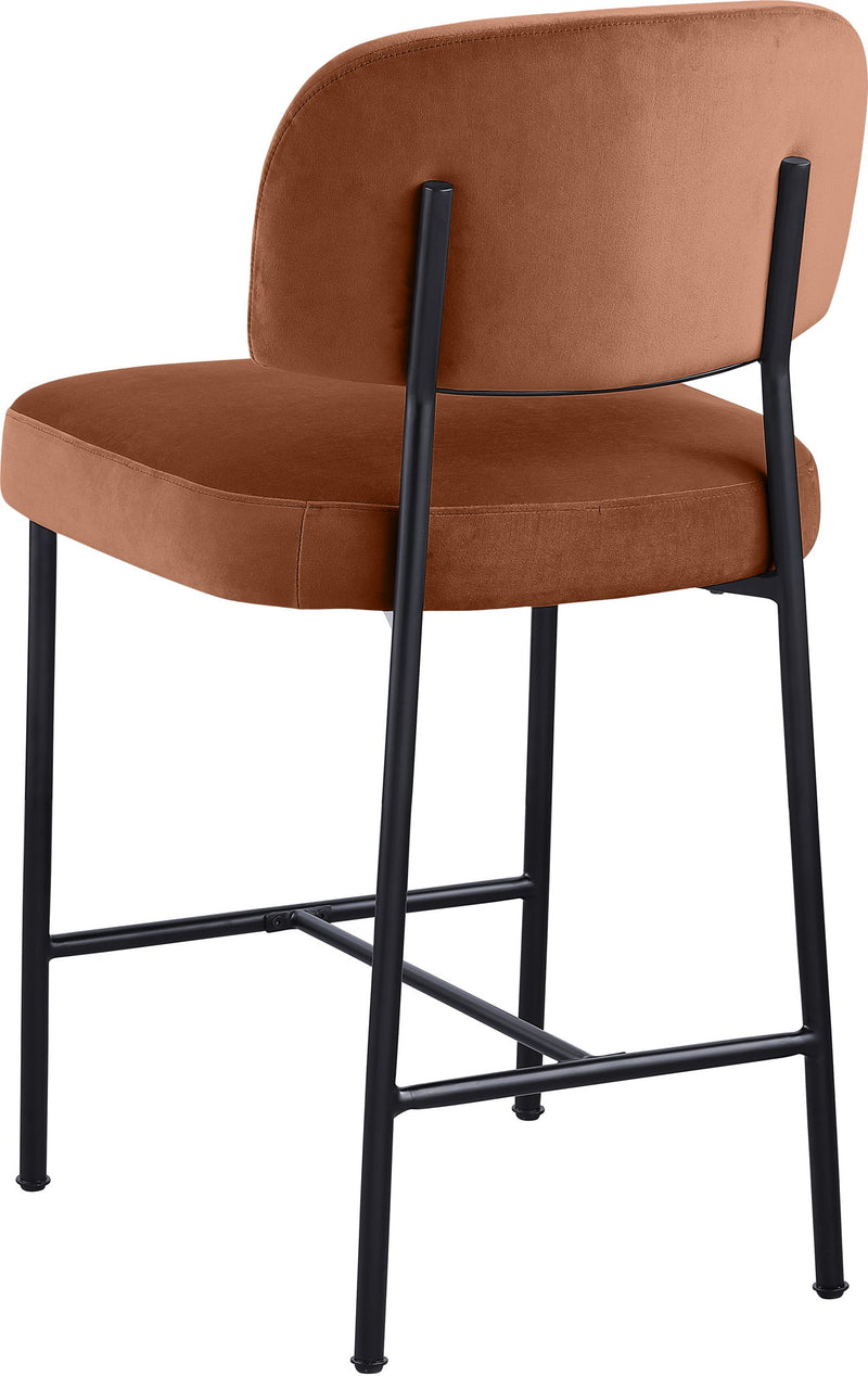 Zarelle - Performance Fabric Upholstered Counter Stool (Set of 2)