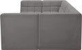 Relax - Modular Sectional 6 Piece - Gray