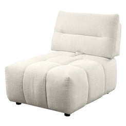 Loanna - Modular Armless Chair - Beige Linen