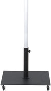 Amalfi - Aluminum Patio Umbrella - Black Base / White Pole