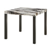 Vega - 5 Piece Counter Dining Room Set - Gray / Black