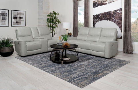 Pearl Silver / 2 Pc. Sofa, Loveseat