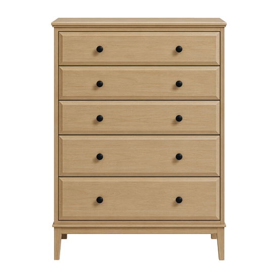 Virginia - 5-Drawer Chest - Latte