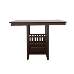 Jaden - Square Counter Height Dining Table - Espresso