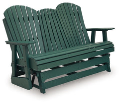 Shell Beach - Loveseat Glider - Green