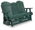 Shell Beach - Loveseat Glider - Green