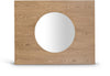 Optic - Oak Wood Frame Mirror