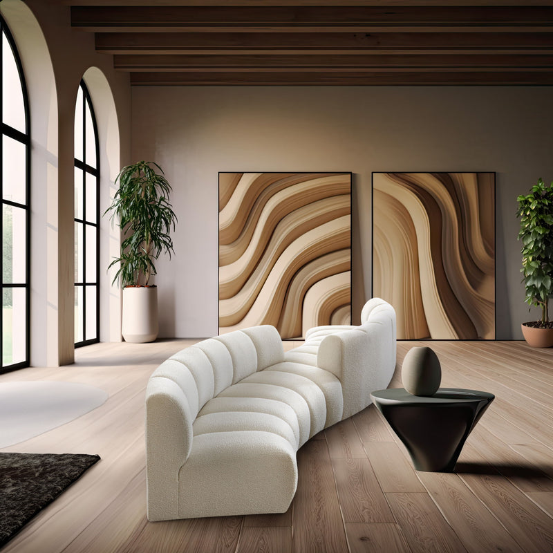 Infinity - 4 Piece Boucle Modular Sectional