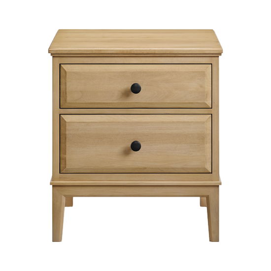 Virginia - 2-Drawer Nightstand - Latte
