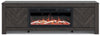 Cayboni - LG TV Stand With Fireplace Option