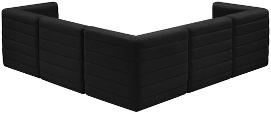 Quincy - Modular Sectional - Black - Modern & Contemporary