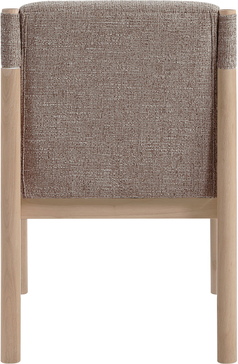Eloura - Linen Textured Fabric Upholstered Dining Chair (Set of 2)