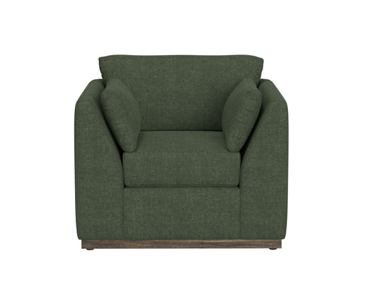 Tumbi - Arm Chair - Dark Green