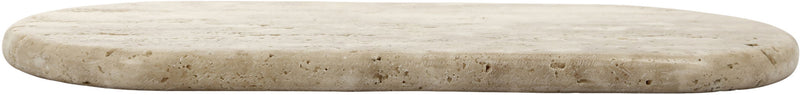 Carrell - Travertine Tray - Beige