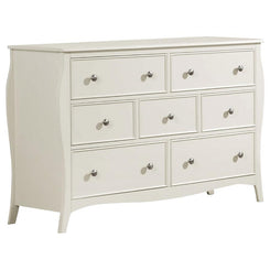 Dominique - 7-Drawer Dresser - Cream White