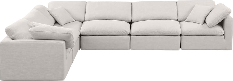 Indulge - Linen 6 Piece Modular Corner Sectional