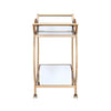 Traverse - Serving Cart - Mirrored & Champagne