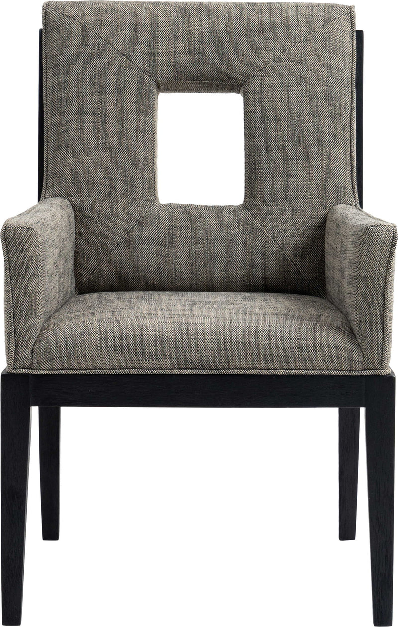 Gwendolyn - Dining Arm Chair With Black Frame
