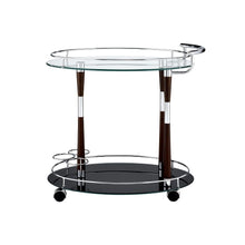 Vorsila - Serving Cart - Pearl Silver