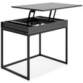 Yarlow - Black - Home Office Lift Top Desk