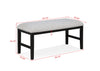 Sebastian - Bench - Black / Gray