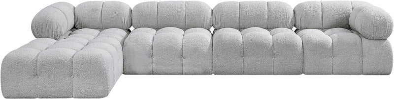 Ames - 5 Piece Fabric Modular Sectional