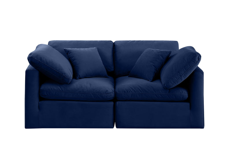 Indulge - Velvet 2 Seat Modular Sofa