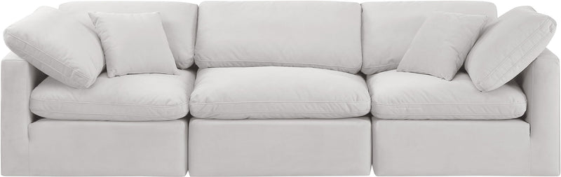 Indulge - Velvet 3 Seat Modular Sofa