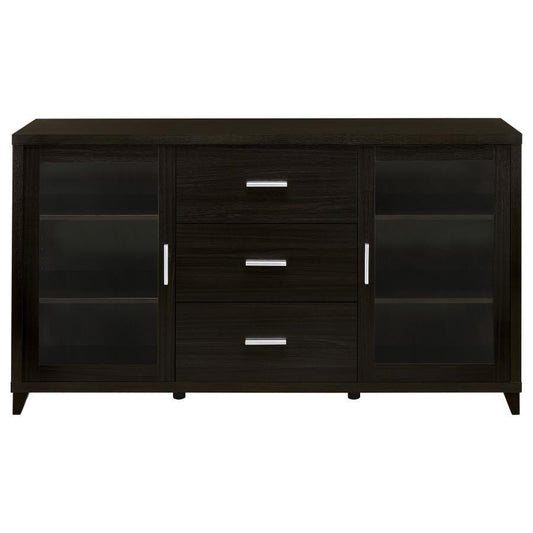 Lewes - 4 Piece TV Entertainment Center - Cappuccino