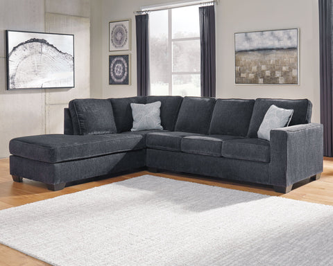 Dark Gray / 2 Pc. Left Arm Facing Chaise Sectional