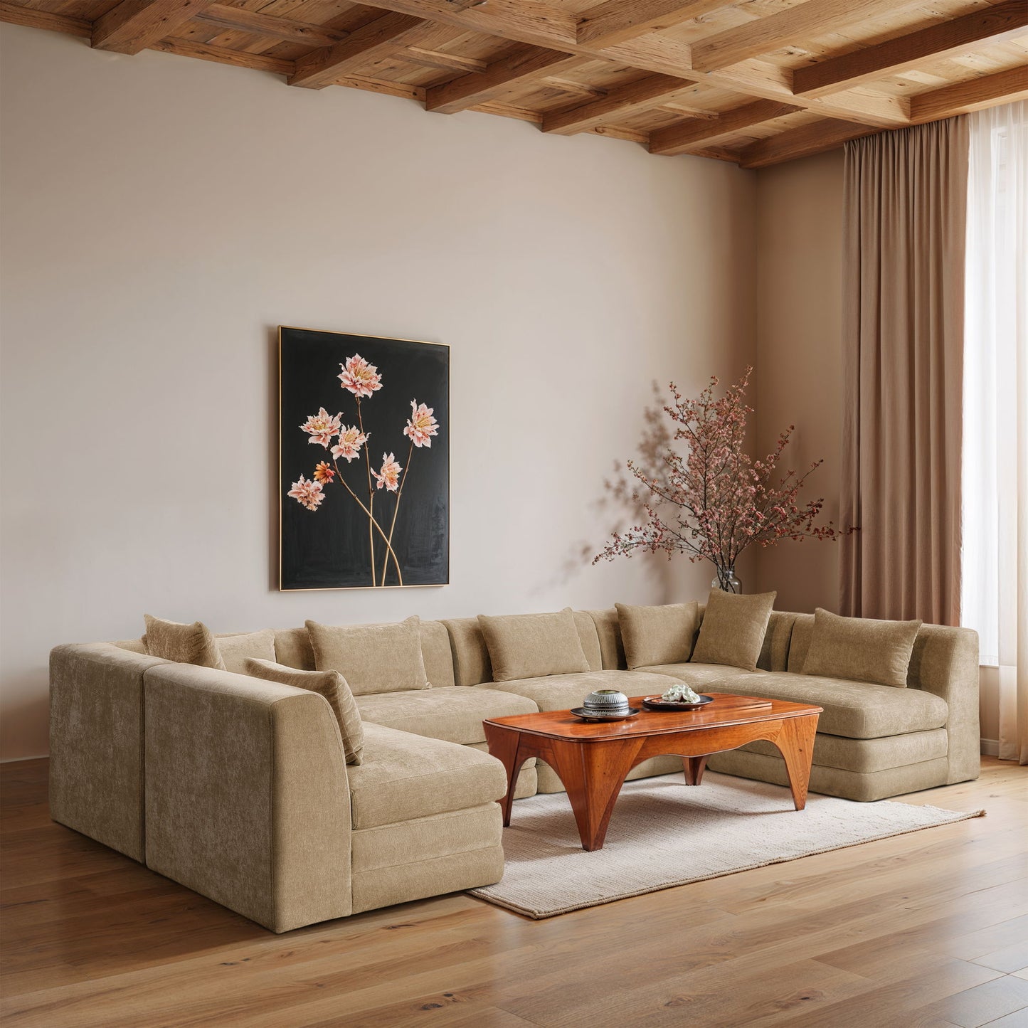 Stellar - 6 Piece Upholstered Modular Sectional