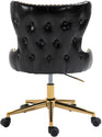 Hendrix - Office Chair with Gold Legs