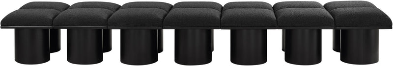 Pavilion - 14 Piece Modular Bench With Black Base