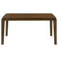 Almonte - Rectangular Wood Dining Table - Dark Brown