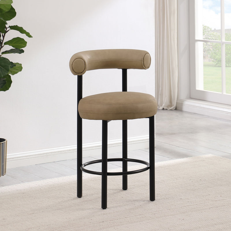 Bordeaux - Counter Stool (Set of 2) - Tan